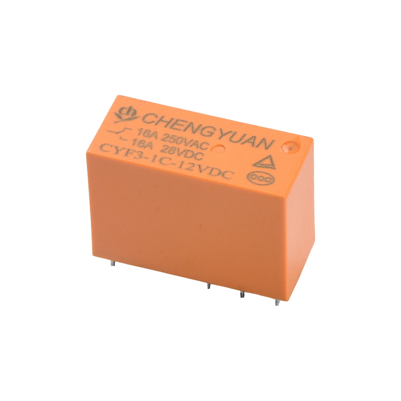Relé CYF3, Relé SPDT, JQX-14F, Relé 16A 250VAC, 8PIN PCB 0.54W Relé de potência Relé.14F