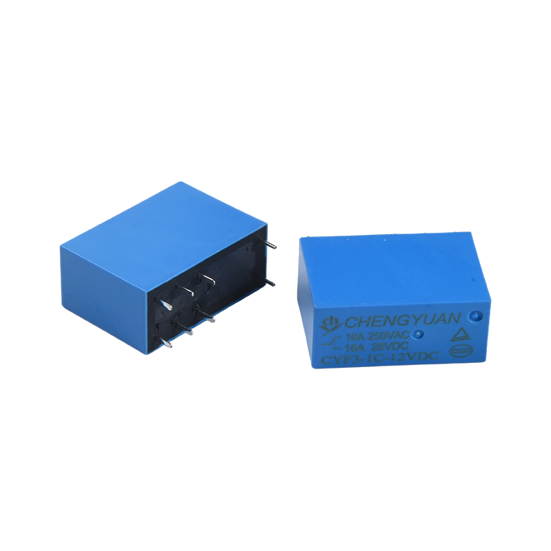 Relé CYF3, Relé SPDT, JQX-14F, Relé 16A 250VAC, 8PIN PCB 0.54W Relé de potência Relé.14F