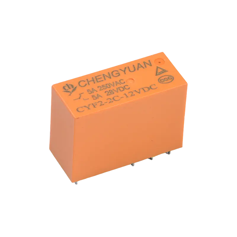 Relé CYF2, Relé DPDT, JQX-14F, 5A 250VAC Relé, 8A Relé, 8PIN PCB 0.54W Relay.14F Relé de potência
