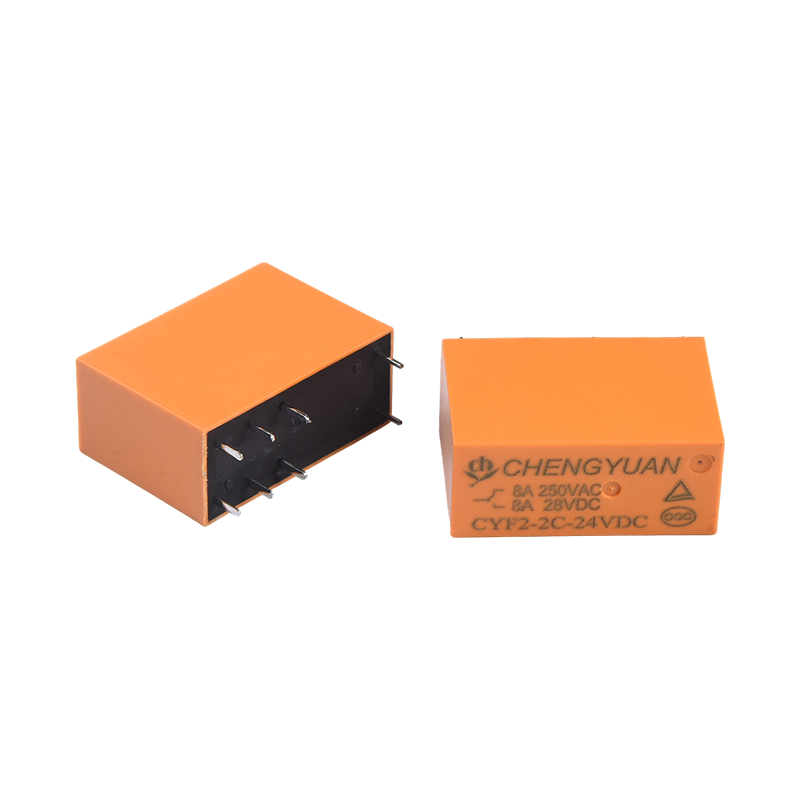 Relé CYF2, Relé DPDT, JQX-14F, 5A 250VAC Relé, 8A Relé, 8PIN PCB 0.54W Relay.14F Relé de potência
