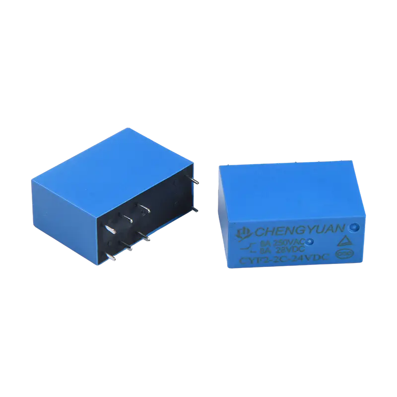 Relé CYF2, Relé DPDT, JQX-14F, 5A 250VAC Relé, 8A Relé, 8PIN PCB 0.54W Relay.14F Relé de potência
