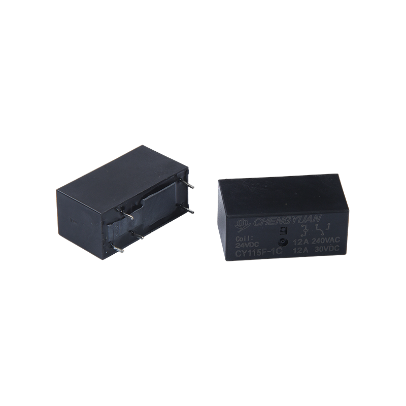 Relé CY115F1, Relé SPSP PCB, JQX-115F, 12A 0,4 W 5PIN Relé.115F Relé de potência.