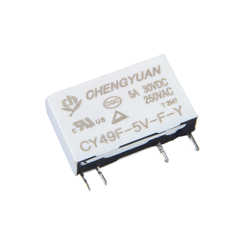Relé CY49F, Relé de Potência Slim, Relé 49F, Relé de Sinal, 4PIN PCB 5A 0.12W Relé Pequeno.
