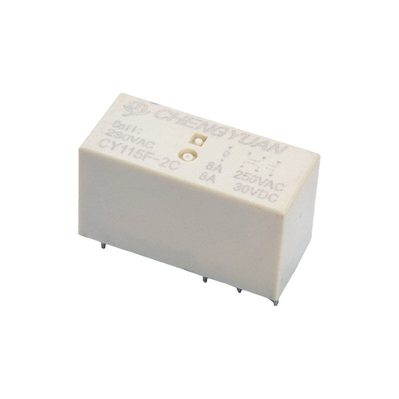 Relé CY115F2, relé DPDT PCB, JQX-115F, 8A 0.4W 8PIN Relé, PCB 2C Relay.115F Relé de potência