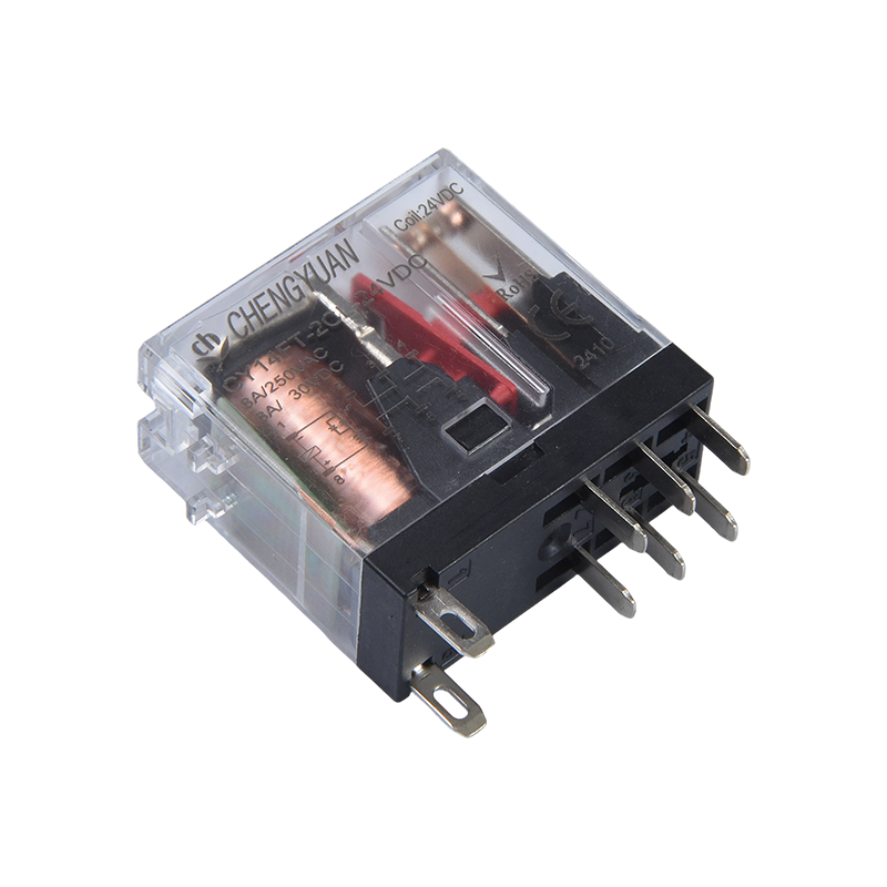 Relé CY14FT-2CL, relé DPDT, relé de pé largo 14F, relé de potência 8A 5PIN.