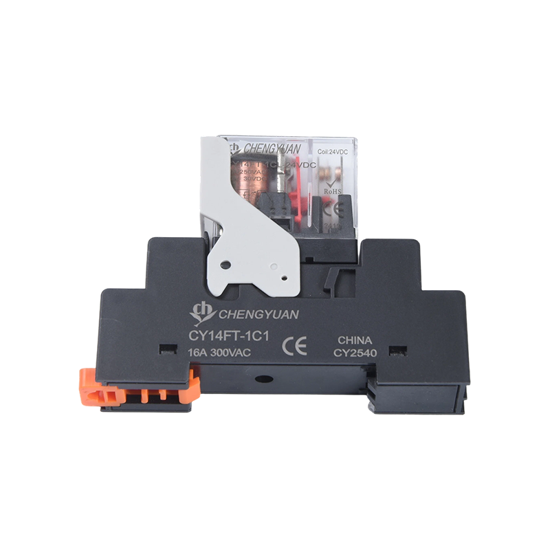 Relé CY14FT-1CL, relé SPSP, relé de pé largo 14F, relé de potência 12A 5PIN.