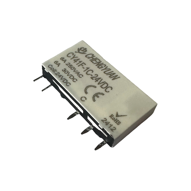 Relé CY41F, Relé de Potência Slim, Relé 41F, Relé de Sinal, 5PIN PCB 6A Relé Pequeno.
