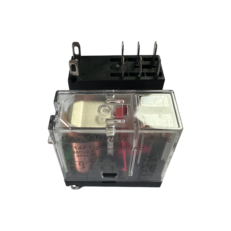Relé CY14FT-2CL, relé DPDT, relé de pé largo 14F, relé de potência 8A 5PIN.