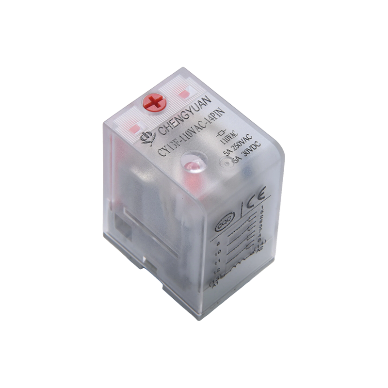 Relé CY13F, Relé de Potência 4PDT, JQX-13F, relé de potência industrial, 4PDT/4Z, MY4 LY4.14PIN