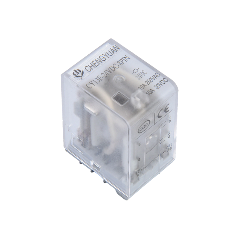 Relé CY13F, relé de potência DPDT, JQX-13F, relé de potência industrial, DPDT/2Z, MY2 LY2.8PIN 
